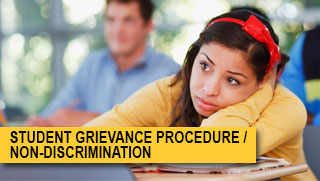 Student Grievance Procedure / Non-Discrimination at GWC