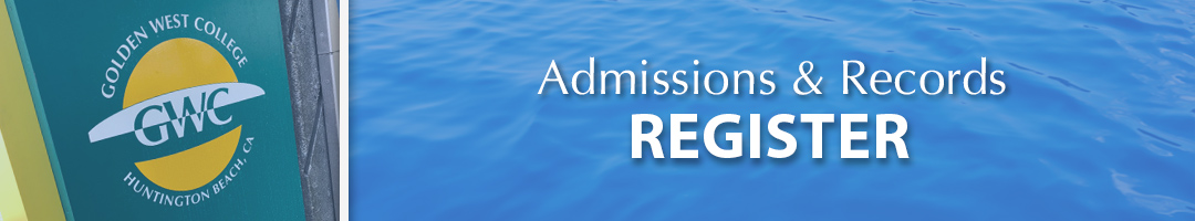 Admissions & Records - Register