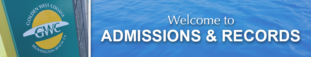 Welcome to Admission & Records