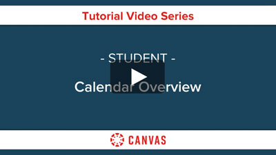 Students - Campus Calendar Overview Video