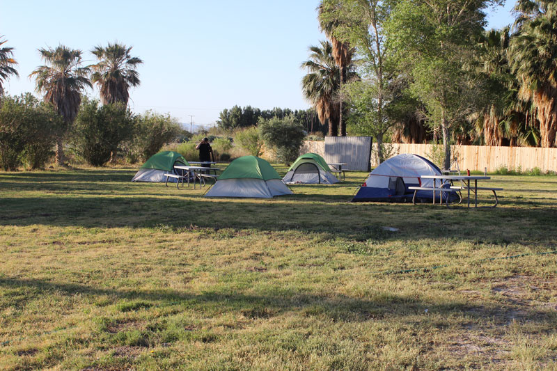 field trip camp site