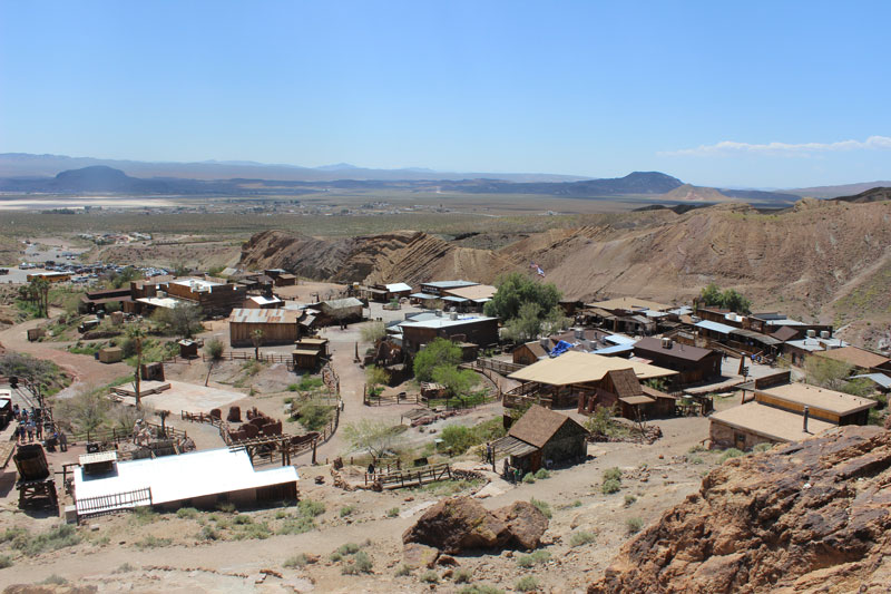students at the Ghost Town
