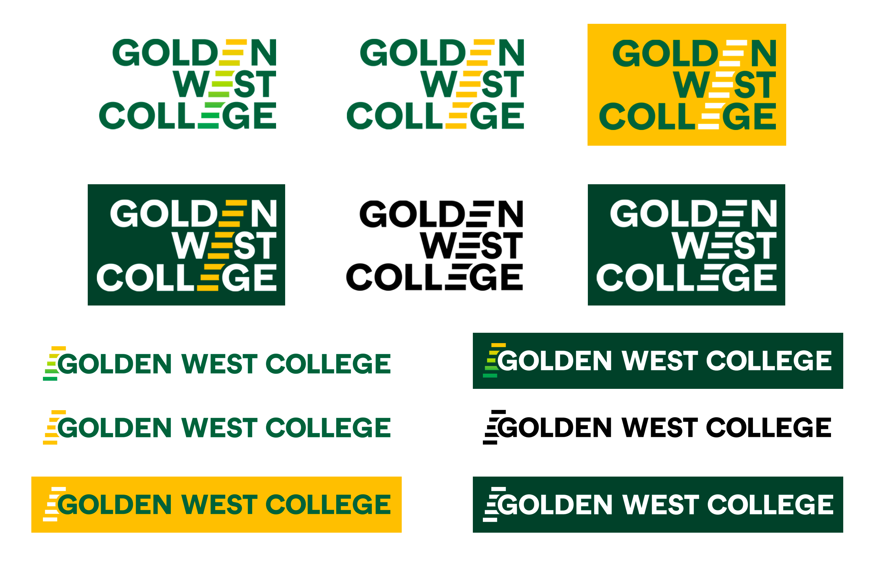Samples of the official GWC Logos