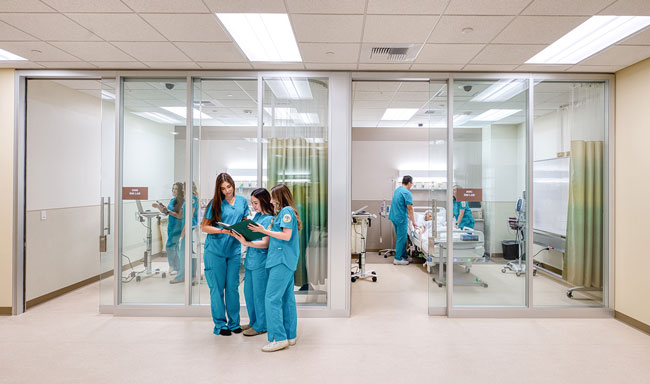 GWC recently opened simulation laboratory
