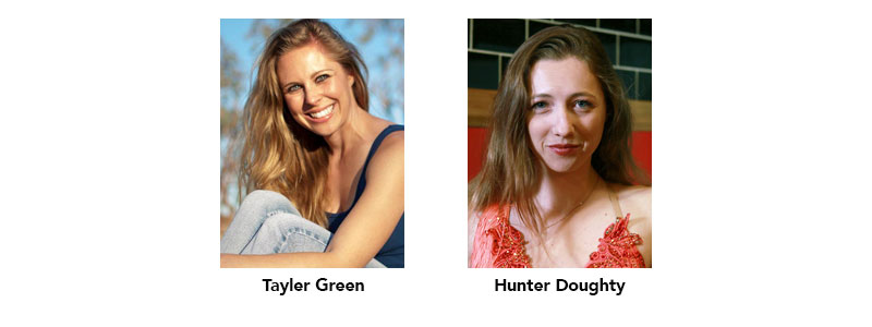 Dance instructors Tayler Green & Hunter Doughty