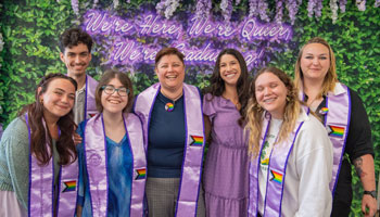 Golden Pride Lavender Grad event at GWC