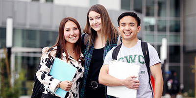 smiling student